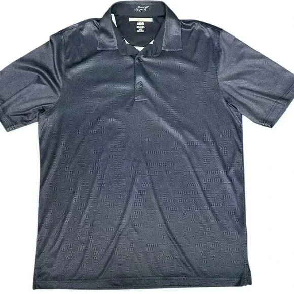 Greg Norman ML 75 Play Dry Polos Size Medium and Large Blue and Black - Picture 8 of 16